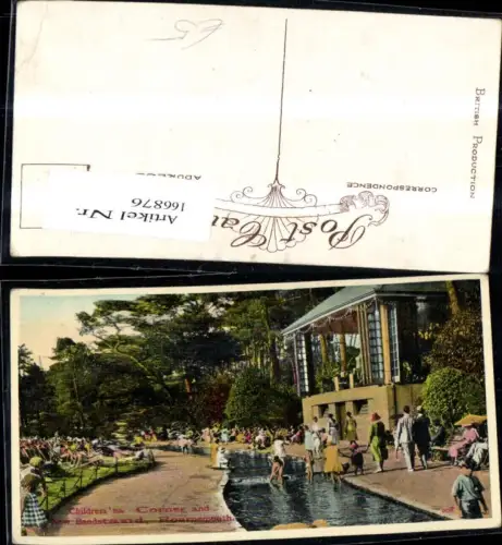166876,Bournemouth Childrens Corner and New Bandstand Schwimmbad Kinder
