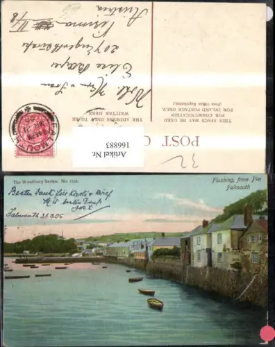166883,Falmouth Flushing from Pier 1905
