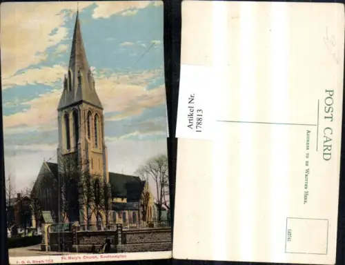 178813,England Southampton St Marys Church Kirche