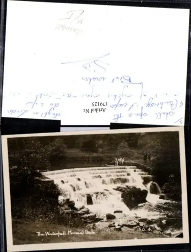 179125,England Derbyshire Monsal Dale Waterfall Wasserfall
