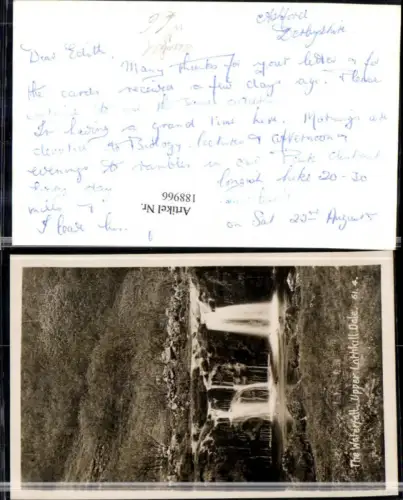 188966,England Ashford The Waterfall Upper Lathkill Dale Wasserfall