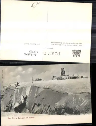 211775,Ben Nevis Pricipice in winter Winterbild