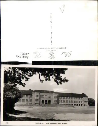 239501,Birmingham King Edwards High School Schule