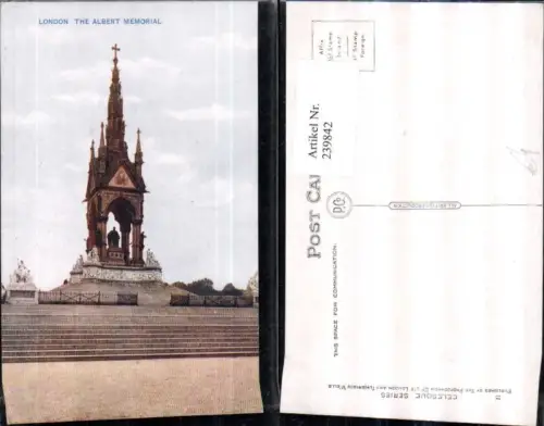 239842,London The Albert Memorial Denkmal
