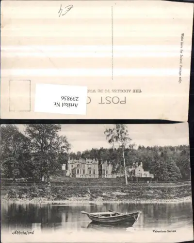 239856,Edinburgh Castle Schloss Abbotsford Ruderboot