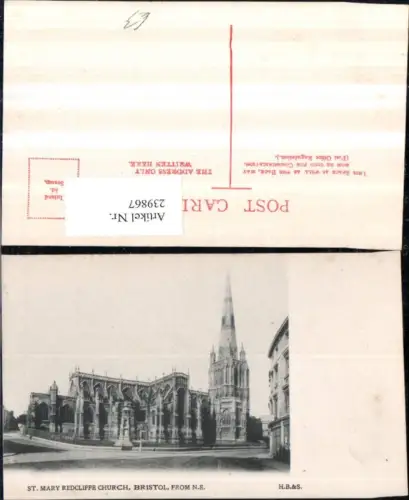 239867,Bristol St. Mary Redcliffe Church Kirche
