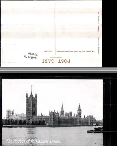 304839,London The Houses of Parlament Gebäude m. Big Ben