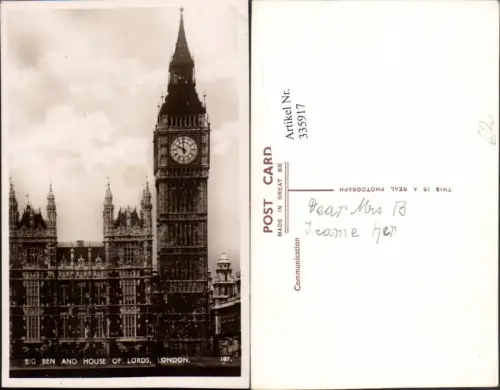 335917,London Big Ben and House of Lords Turm