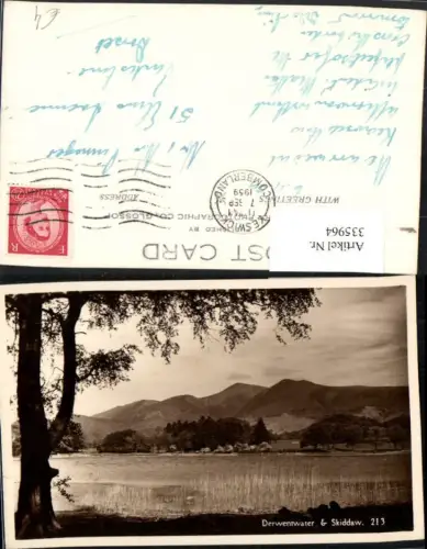 335964,Derwentwater and Skiddaw See Bergkulisse
