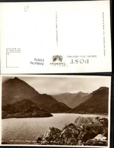 335974,Skye The Cuillin from Loch Scavaig Bergkulisse