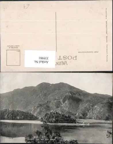 335981,Ellens Isle and Ben Venue Insel Bergkulisse
