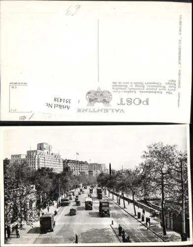 351438,London Thames Embankment Straßenansicht