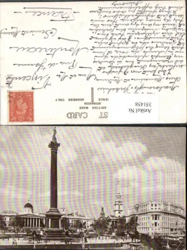 351458,London Trafalgar Square Säule