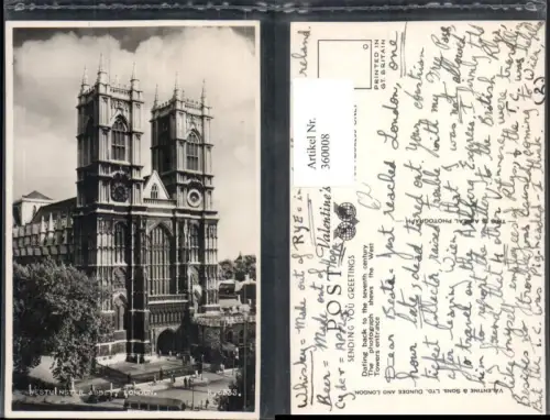 360008,London Westminster Abbey Kirche
