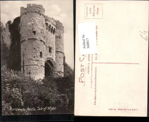 360017,Isle of Wight Carisbrooke Castle Schloss Burg