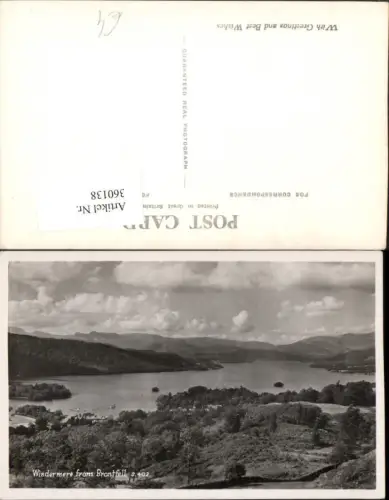 360138,Windermere from Brantfell See