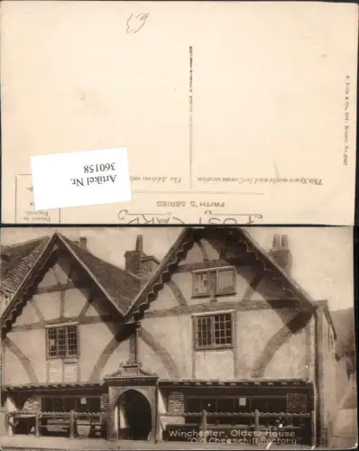 360158,Winchester Oldest House Old Cheesehill Rectory Haus