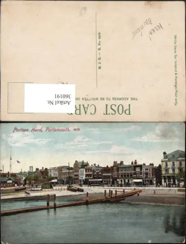 360191,Portsmouth Portsea Hard Quai Ufer
