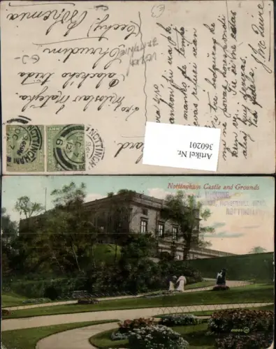 360201,Nottingham Castle and Grounds Schloss