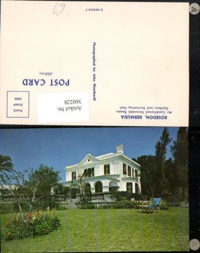 360228,Bermuda Rosedon Verandah Rooms Haus