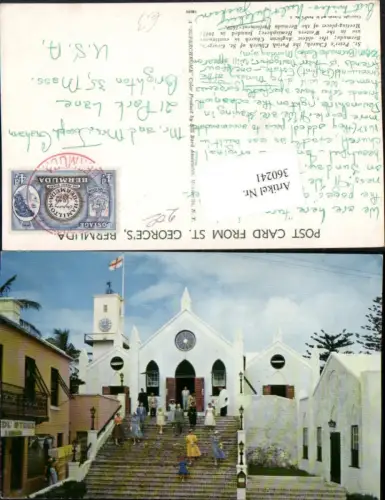 360241,Bermuda St. Georges St. Peters Church Kirche Stiegen