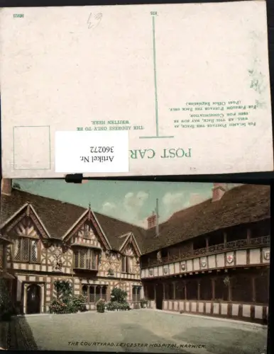 360272,Warwick Leycester Hospital Courtyard Krankenhaus Hof