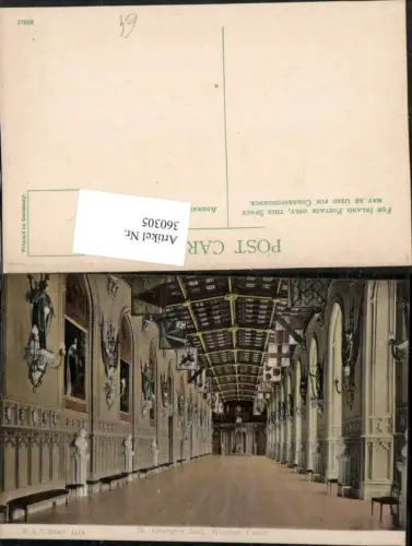 360305,Windsor Castle St. Georges Hall Schloss Saal