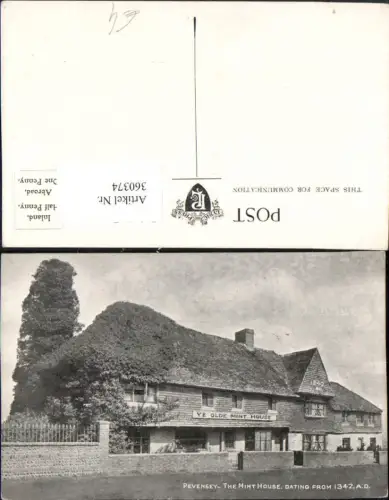 360374,Pevensey The Mint House Haus Gebäude