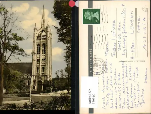 379310,England London Sutton Trinity Church Kirche