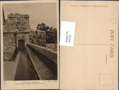 379321,England London Tower of London Bloody Tower Raleighs Walk