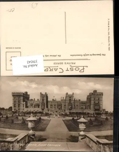 379342,England Windsor Castle East Terrace Schloss