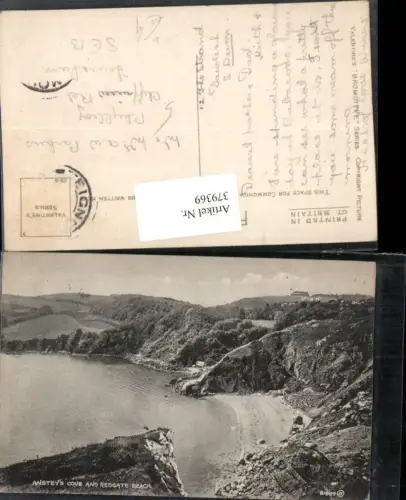 379369,England Torbay Ansteys Cove and Redgate Beach Küste Strand