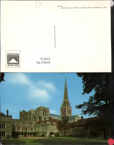 379373,England Chichester Cathedral and Bishops Palace Kirche