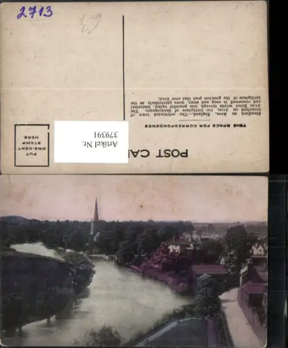 379391,England Stratford-on-Avon Teilansicht Fluss