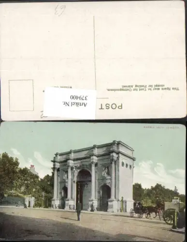 379400,England London Marble Arch Marmorbogen Bogen Tor