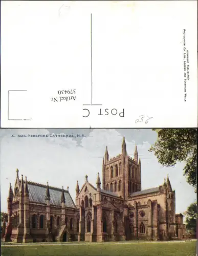 379430,England Hereford Cathedral Kirche