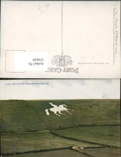379439,England Weymouth Equestrian Statue Landschaft