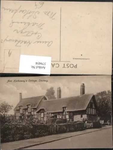 379454,England Stratford-upon-Avon Shottery Ann Hathaways Cottage Haus
