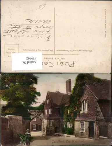 379462,England Guildford Castle Gateway Straßenansicht Tor