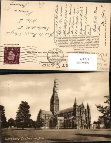379492,England Salisbury Cathedral Kirche