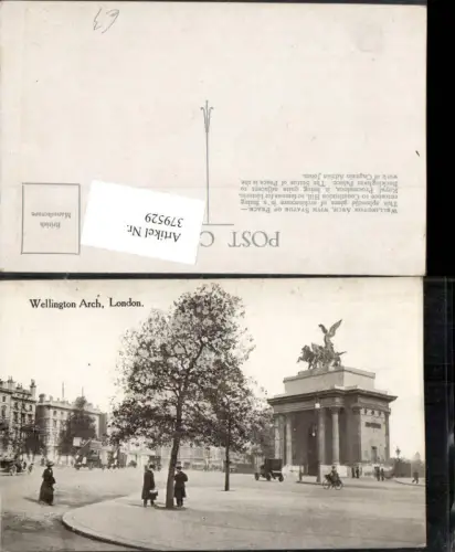 379529,England London Wellington Arch Bogen Tor
