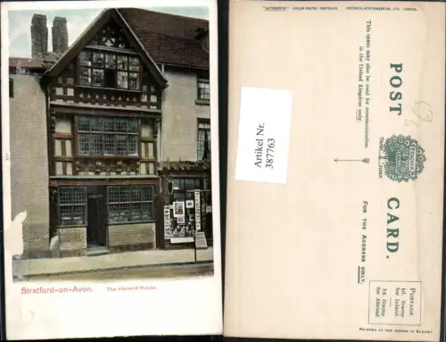 387763,Great Britain England Stratford-upon-Avon Harvard House Haus