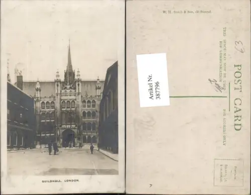 387796,Great Britain England London Guildhall Rathaus Gebäude
