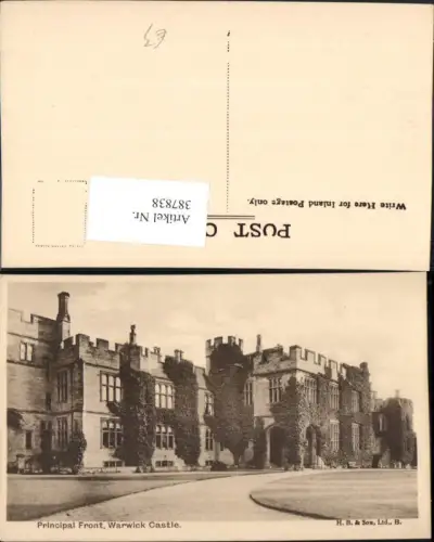 387838,Great Britain England Warwick Castle Schloss Burg