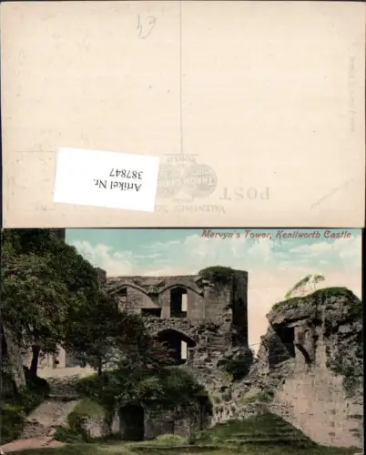 387847,Great Britain England Warwickshire Kenilworth Castle Mervyns Tower Turm