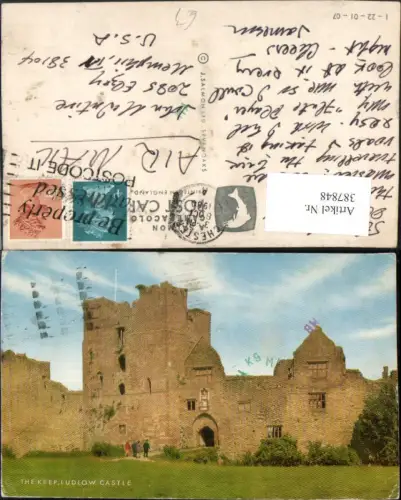 387848,Great Britain England Ludlow Castle Keep Burg