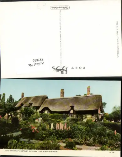 387855,Great Britain England Stratford-upon-Avon Shottery Anne Hathaways Cottage Haus