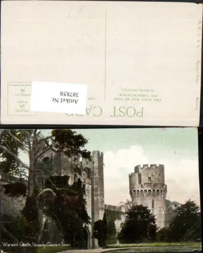 387858,Great Britain England Warwick Castle Caesars Tower Turm