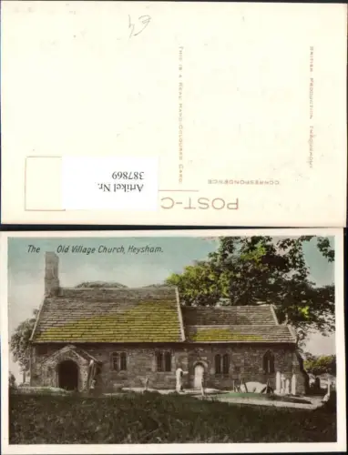 387869,Great Britain England Heysham Old Village Church Kirche