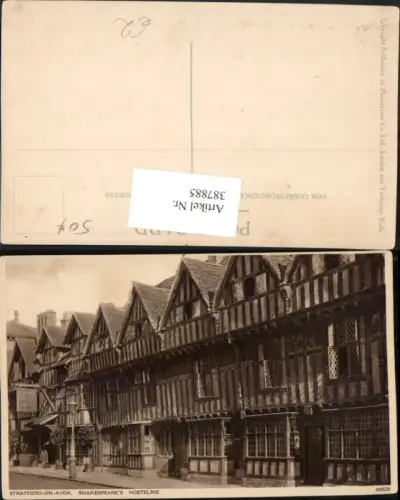 387885,Great Britain England Stratford-on-Avon Shakespeare Hostelrie